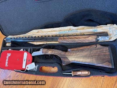 PERAZZI MX28B, 30” ,NICKEL, MONTE CARLO, ADJUSTABLE COMB, NEW