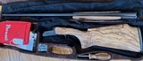 PERAZZI MX28B 30" SC2 WOOD, BLUE, ADJUSTABLE COMB, NEW, CASED - 4 of 5