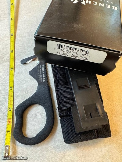Benchmade 7BLKW Strap Cutter, New in Box