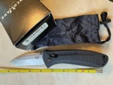 Benchmade 523 Presidio, Axis, Tanto, New in Original Box. - 1 of 2