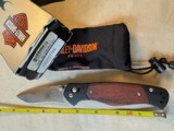 Benchmade 13200 Harley Davidson, Prototype, Osborne design, Axis, New in Original Box