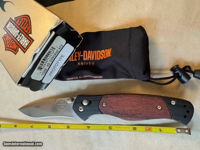 Benchmade 13200 Harley Davidson, Prototype, Osborne design, Axis, New in Original Box