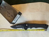 Benchmade 13800SBK Harley Davidson Prototype Mini Rukon, New in Original Box