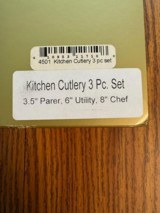 Benchmade 4501 Kitchen Cutlery 3 pc set, New in Original Case and Box - 6 of 6