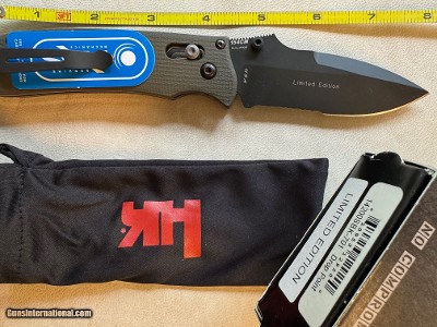 HK Knife by Benchmade, 14200SBK-701 Ltd Edition, Factory New in Original Box