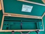 Leather Gun Case, Wood Frame, for Shotgun or Express Rifle, New - 3 of 5