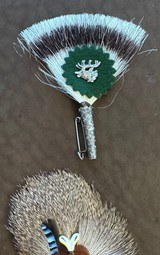 EXOTIC EUROPEAN FEATHER HAT PINS - 6 of 7