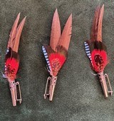 EXOTIC EUROPEAN FEATHER HAT PINS - 2 of 7