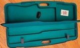 PERAZZI ALL LEATHER SHOTGUN CASE, FOR 2 BARREL COMBO, FELT INTERIOR, NEW - 2 of 2