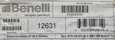 BENELLI ETHOS CORDOBA12GA 28
