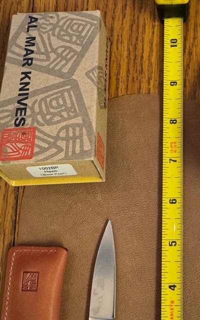 ALMAR FOLDING KNIFE, HAWK BLACK PEARL, NEW IN THE BOX (1002BP) - Image 2 of 2