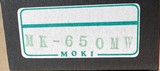 MOKI FOLDING KNIFE,VINTAGE, MIDNIGHT STONE WITH ABALONE INLAY, NEW IN THE BOX - Image 3 of 3