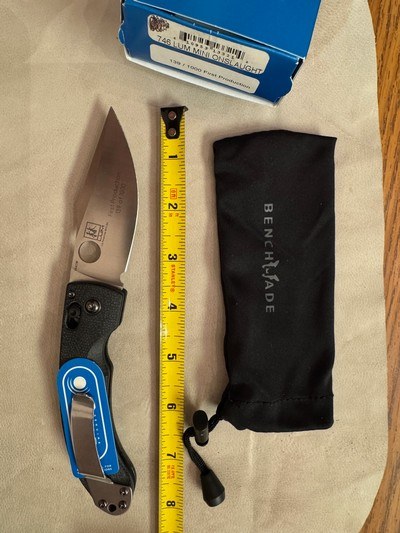BENCHMADE 746 LUM MINI ONSLAUGHT, FIRST PRODUCTION, 139/1000, RARE, NEW IN BOX - Image 2 of 2