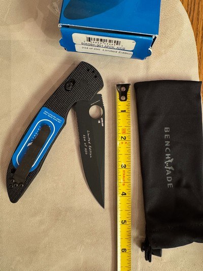BENCHMADE 806SBK-901 AFCK AXIS, LTD EDITION 234/250, VINTAGE, NEW IN BOX - Image 2 of 2