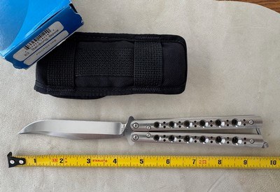 BENCHMADE 63 BALISONG BOWIE PROTOTYPE, NEW IN BOX - Image 2 of 2