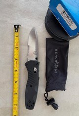 BENCHMADE 585S MINI BARRAGE, ASSIST, OSBORNE DESIGN, VINTAGE PIECE, NEW IN BOX