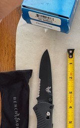 BENCHMADE 580 BARRAGE, FIRST PRODUCTION, 165/1000, BLACK, NEW IN BOX. - Image 1 of 2