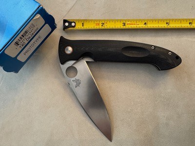 BENCHMADE 740 DEJAVOO, PROTOTYPE 2007, NEW IN BOX - Image 1 of 2