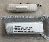 VICTORINOX STERLING SILVER BARLEYCORN CLASSIC POCKET KNIFE, NEW - Image 2 of 3