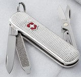 VICTORINOX STERLING SILVER BARLEYCORN CLASSIC POCKET KNIFE, NEW - Image 3 of 3