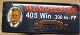 WINCHESTER AMMO 150 YEARS COMMEMORATIVE SERIES 405WIN LTD EDITION - Image 2 of 3