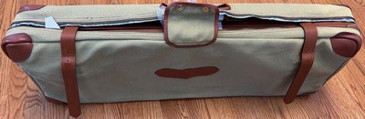 LEATHER GUN CASE WITH COVER FOR 30
