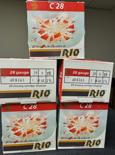 RIO AMMO C28,28GA2 3/4
