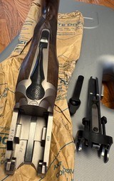 PERAZZI MX8 SILVER RECEIVER, FOREND, TRIGGER, NEVER FIRED - Image 2 of 2