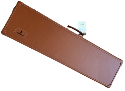 BROWNING LEATHER FITTED GUN CASE ,FITS 32