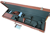 BROWNING LEATHER FITTED GUN CASE ,FITS 32