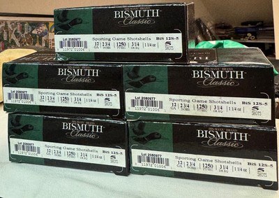 BISMUTH CLASSIC SPORTING GAME SHELLS,12GA , 2 3/4