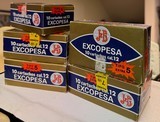 EUROPEAN ESCOPESA AMMO 12GA #7.5 SHOT, 5 BOXES. (FIFTY SHELLS)