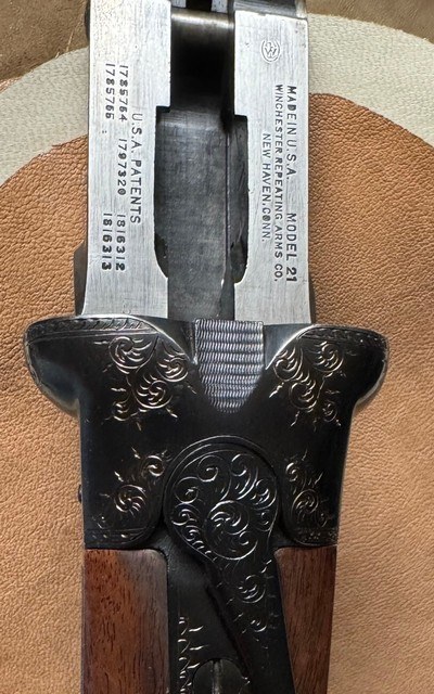 WINCHESTER MODEL 21 CUSTOM TWO BARREL SET,12GA, 26