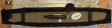 SHOTGUN CASE, CANVAS WITH LEATHER ON WOOD FRAME, 32
