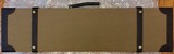 SHOTGUN CASE, CANVAS WITH LEATHER ON WOOD FRAME, 32