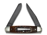 REMINGTON 2015 LTD EDITION CLIFFHANGER BULLET KNIFE R11001 ( R4466D) DAMASCUS, 1 OF 500, NEW IN BOX - Image 3 of 5