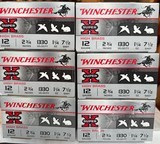 WINCHESTER AMMO SUPER X HIGH BRASS 12GA #7 1/2 1 1/4 - Image 1 of 1