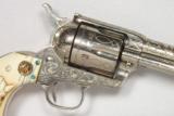 Outstanding Factory Engraved Colt SAA & Wild West Rig - 6 of 15
