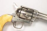 Colt Single Action Army .45—Nickel—Ivory—1881 - 3 of 15