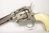Colt Single Action Army .45—Nickel—Ivory—1881 - 7 of 15