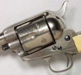 Colt Single Action Army 45 Nickel-Ivory 1884 - 3 of 13