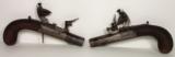 Pair of British Flintlock Pistols by St. Arnes - 1 of 5