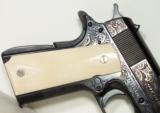 Colt M1911A1 Series 70 .45 Engraved - 2 of 14