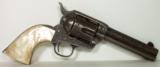 Colt Single Action Army 45 Blue Factory Engraved 1892 - 1 of 22