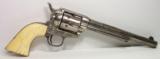 Engraved Colt Single Action Army 45x71/2-1881 - 1 of 23