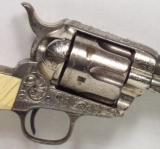 Engraved Colt Single Action Army 45x71/2-1881 - 3 of 23