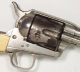 Colt Single Action Army 45 Nickel/Ivory shipped 1875 - 3 of 18