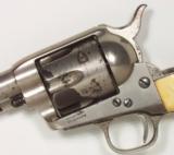 Colt Single Action Army 45 Nickel/Ivory shipped 1875 - 6 of 18
