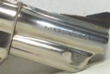 Smith & Wesson 357 (Pre 27) 3 1/2" Nickel - 5 of 17