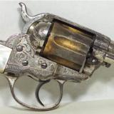 Colt 1877 Lightning RARE Engraved Nickel - Gold - Pearls - 3 of 20